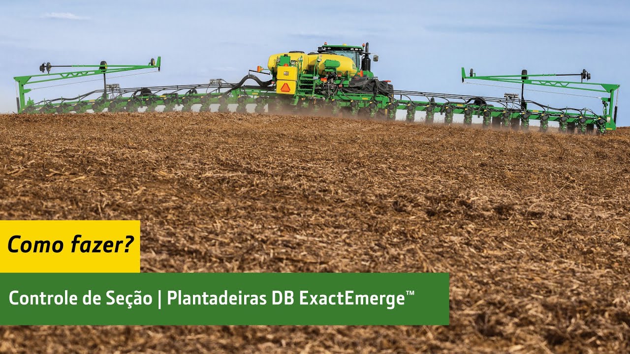 Controle de Seção p/ Plantadeiras DB ExactEmerge™
