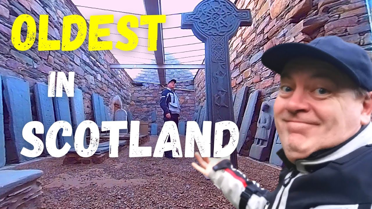 Royal Enfield Himalayan Road Trip - Oldest Castle In Scotland - Castle Sween - Kilmory Knap Chapel.
