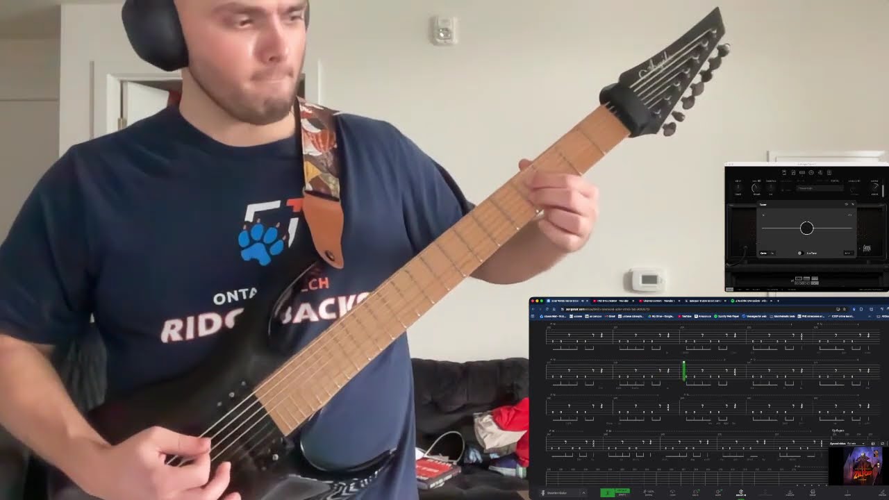 Devin Townsend - Solar Winds - Guitar Cover