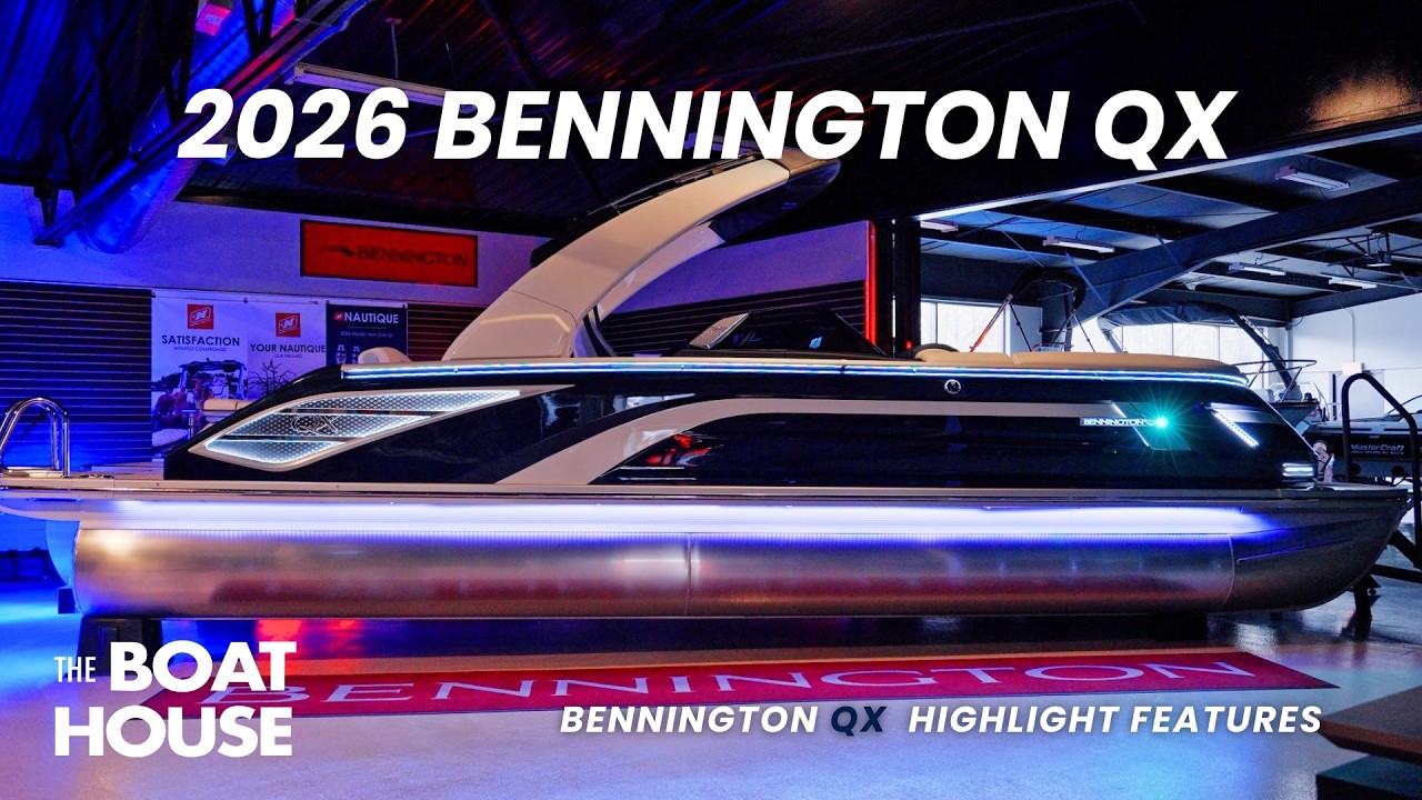 ПРОДАЕТСЯ: Совершенно новый Bennington QX 2026 года выпуска | Роскошный понтон высшего класса