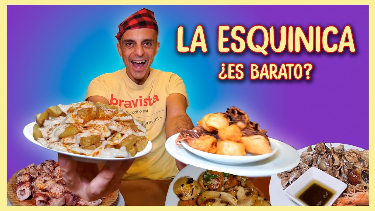 Las patatas BRAVAS de La Esquinica 🥔🌶🔥 son MÍTICAS. ¿Sigue siendo un sitio barato?