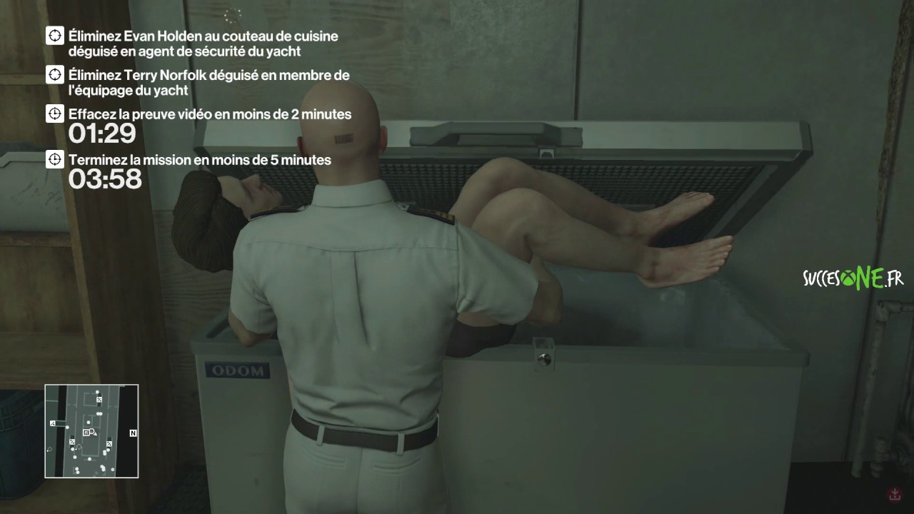 Succès Escalade à l'entrainement  Hitman