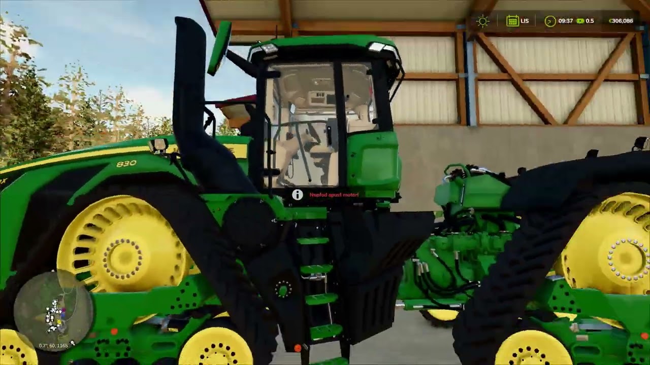 Farming Simulator 25 Highlands Volvo L120H loading wood chips into a train & New John Deere 9RX 830