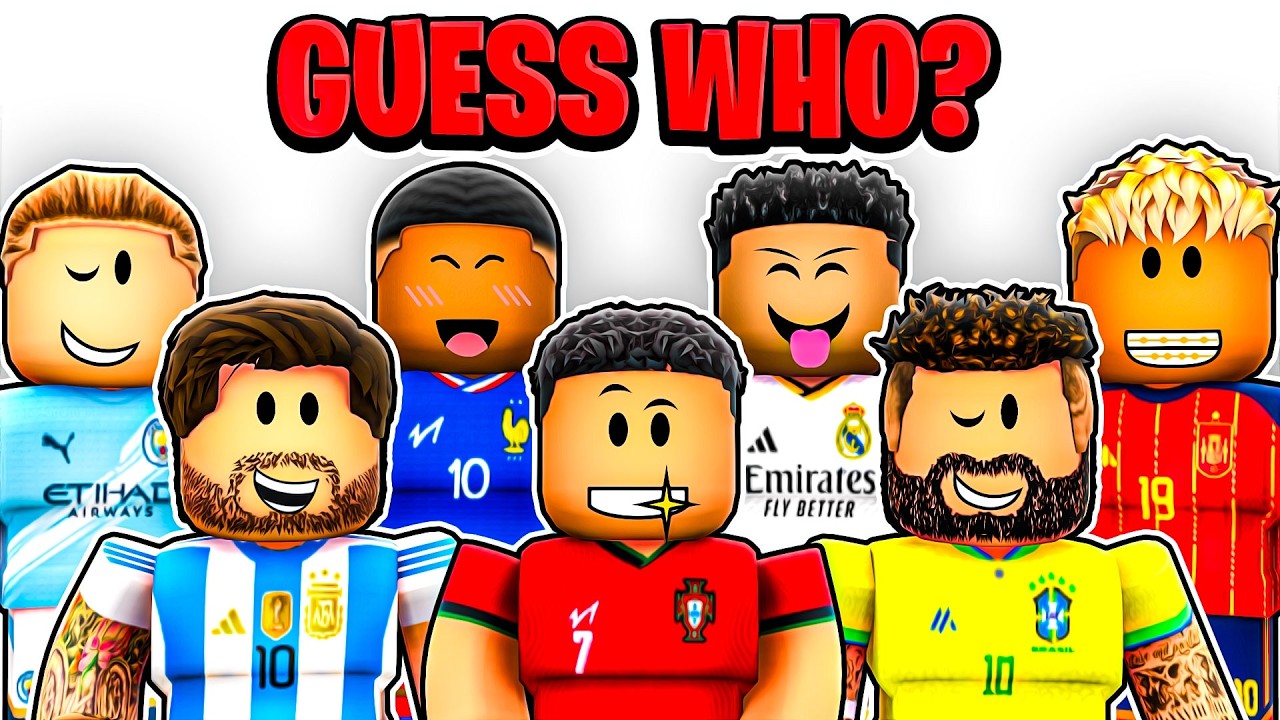 Guess The Player… BUT Every Time I Fail, I GIVE AWAY ROBUX!