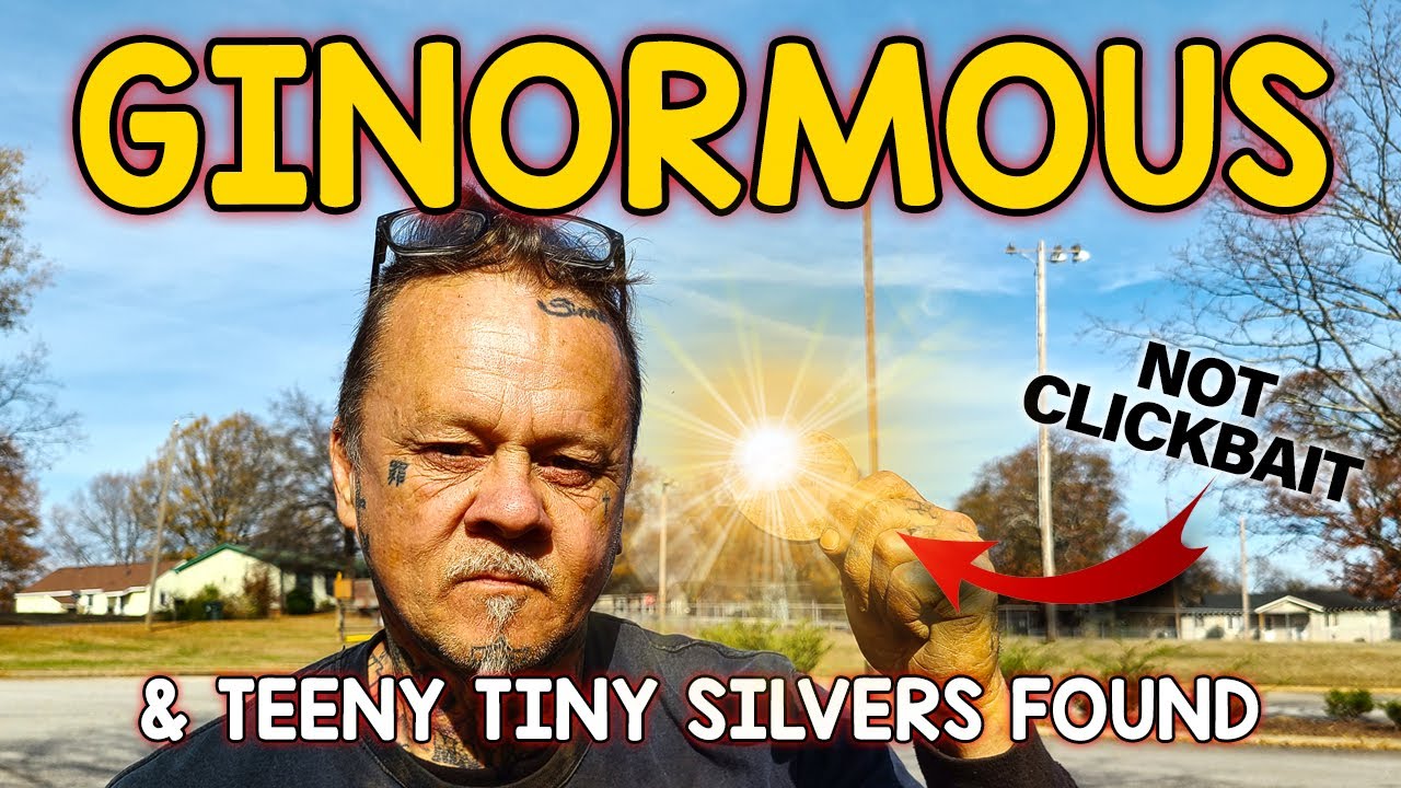 GINORMOUS Silver + TEENY TINY Silver Found Metal Detecting!!!
