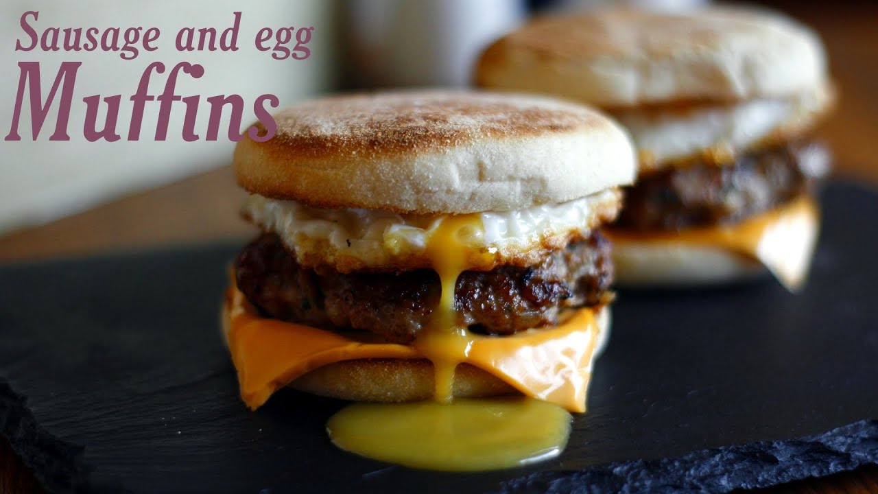 Sausage and egg muffins | Fast food copycat recipes