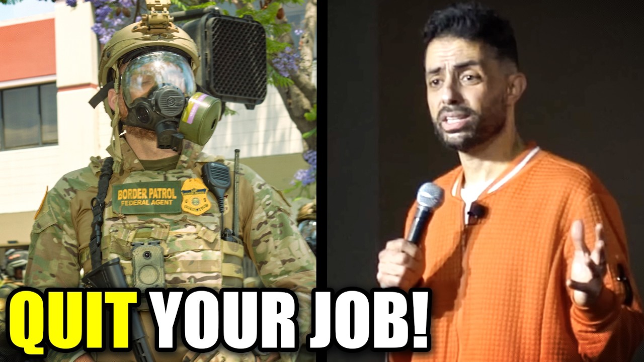 Comedian Sees Through ICE's Lies and Calls BS on Their Excuses