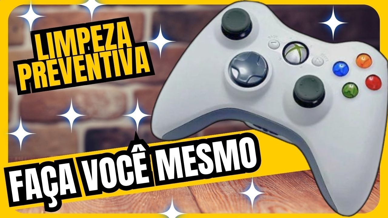 Como fazer limpeza preventiva no controle de Xbox 360