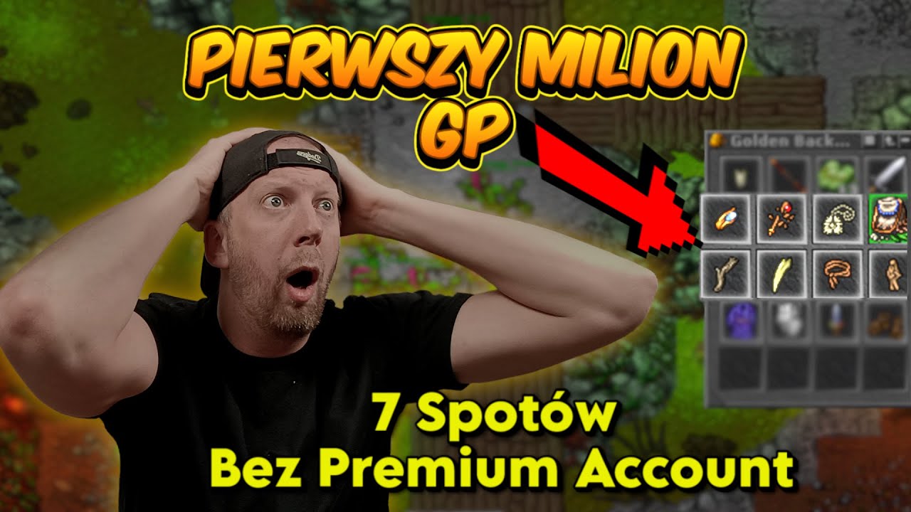 Jak Zostać Milionerem – TOP 7 Spotów na Zarobek  #tibia #mmorpg