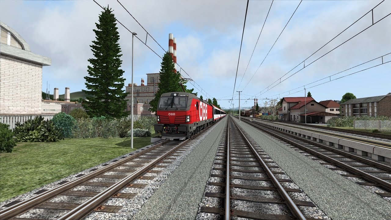 TS2022: ÖBB 1293 Vectron Eurocity Villach-Ljubljana