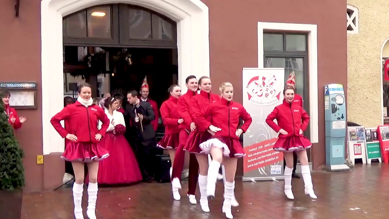 2019 03 01 Auftritt Narrhalla Wochenmarkt