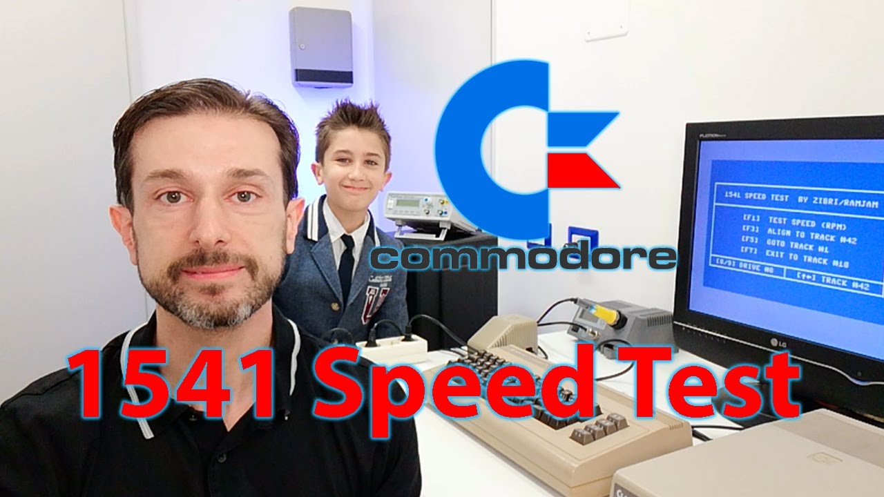 Regolare la velocità di rotazione del drive Commodore 1541 con lo Speed Test by Zibri