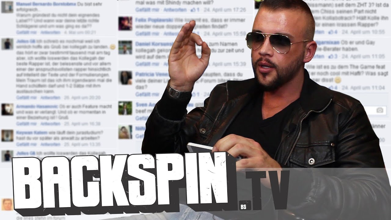 Kollegah beantwortet Facebook-Fragen | BACKSPIN Fanpost