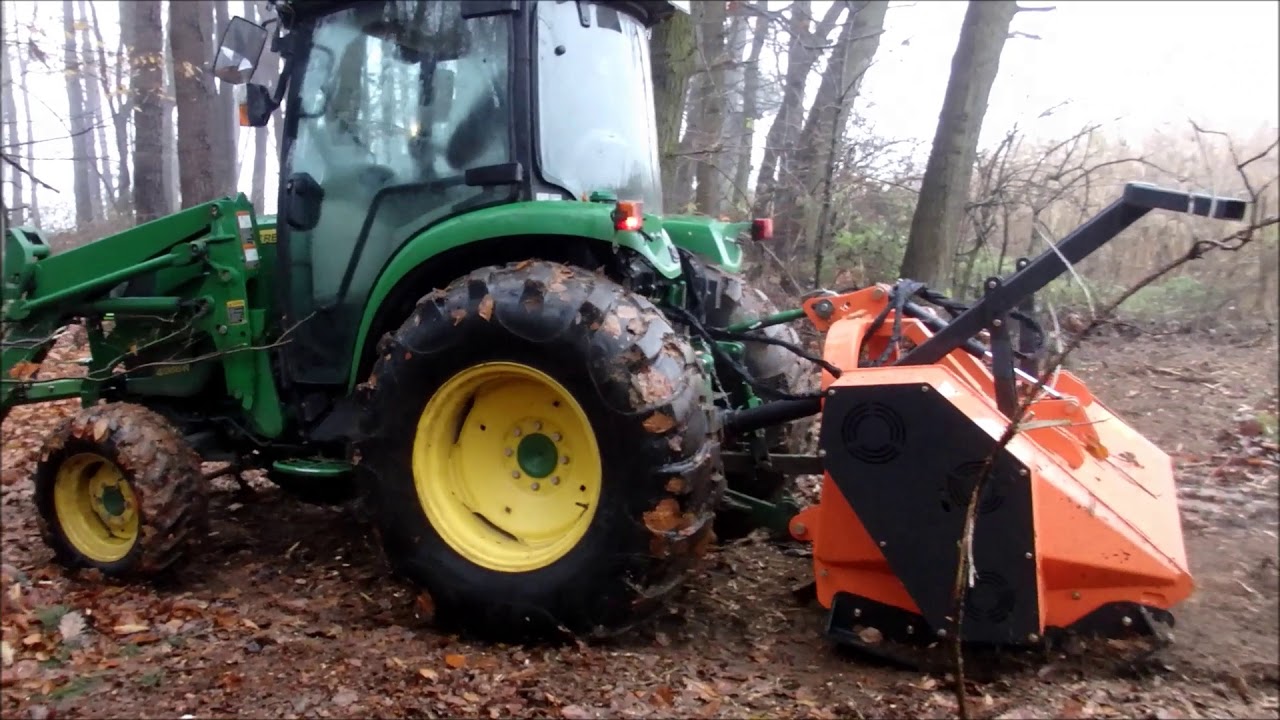Mulcher kosiarka leśna Orkan KL 140 John Deere 4066R