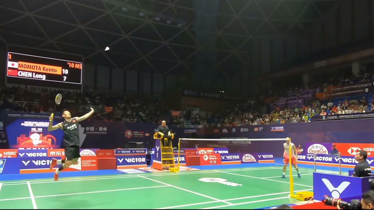 Kento Momota vs Chen Long | China Open 2019 | First-Person Camera Angle