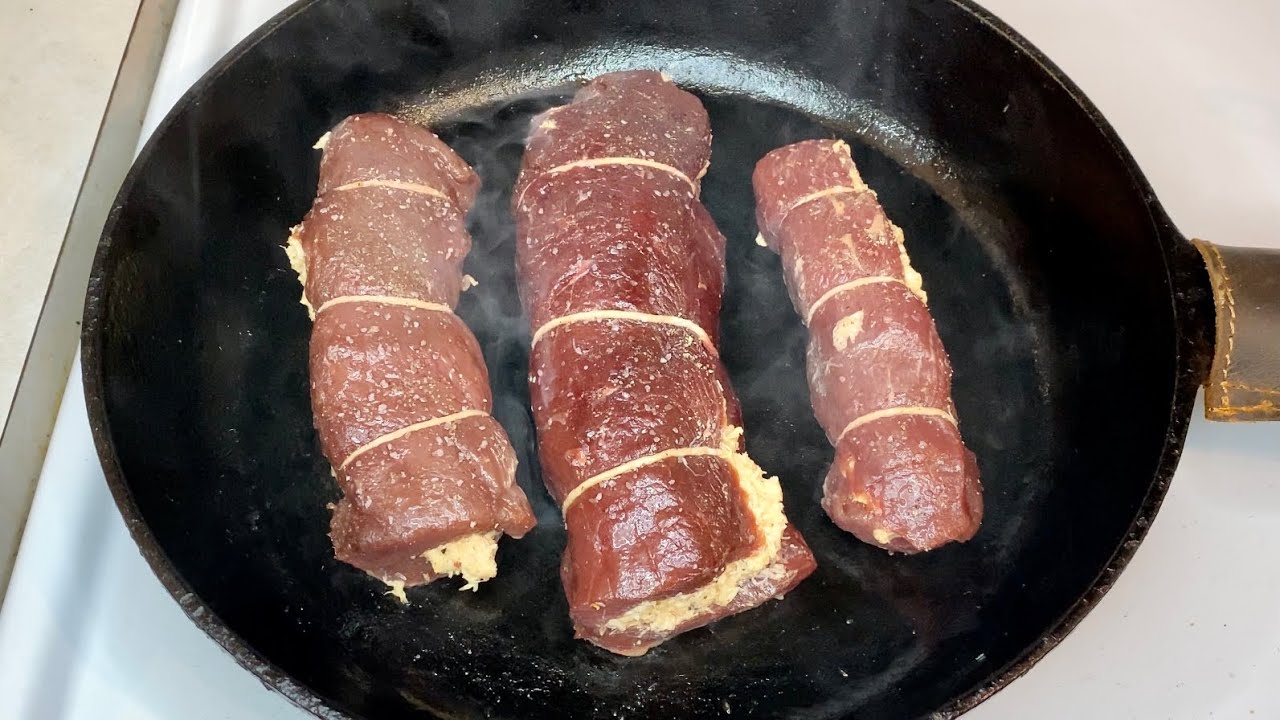 Crab Stuffed Venison Backstrap Recipe | How to Cook Venison Backstrap