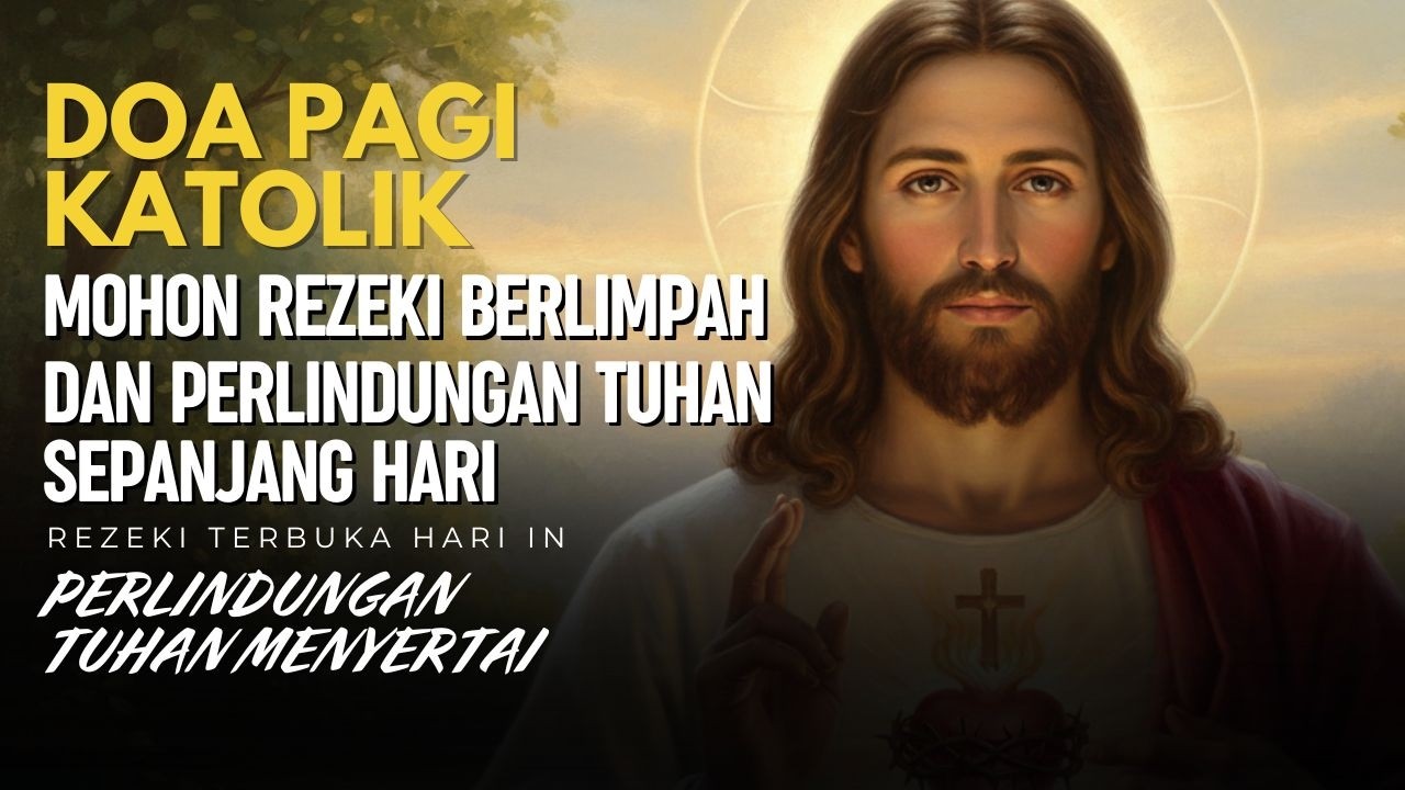 Doa Pagi Katolik Hari Ini Mohon Rezeki Berlimpah dan Perlindungan Tuhan Sepanjang Hari