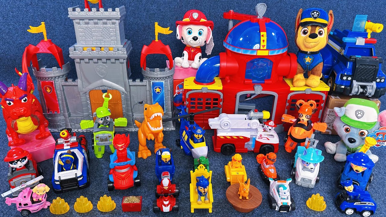 14 Minutes Satisfying with Unboxing Super Cool Paw Patrol castle Toys ASMR | Review Toys