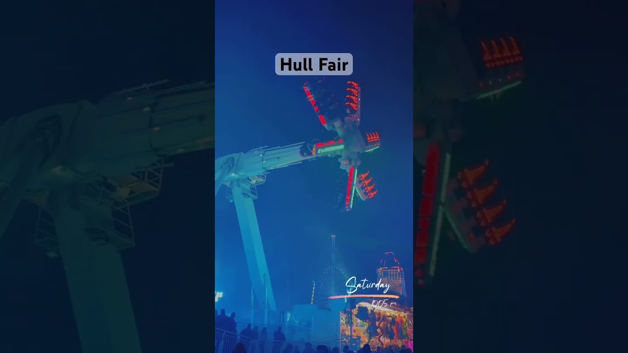Title: Hull Fair 2025 🎡 | UK’s Biggest Traveling Funfair! 