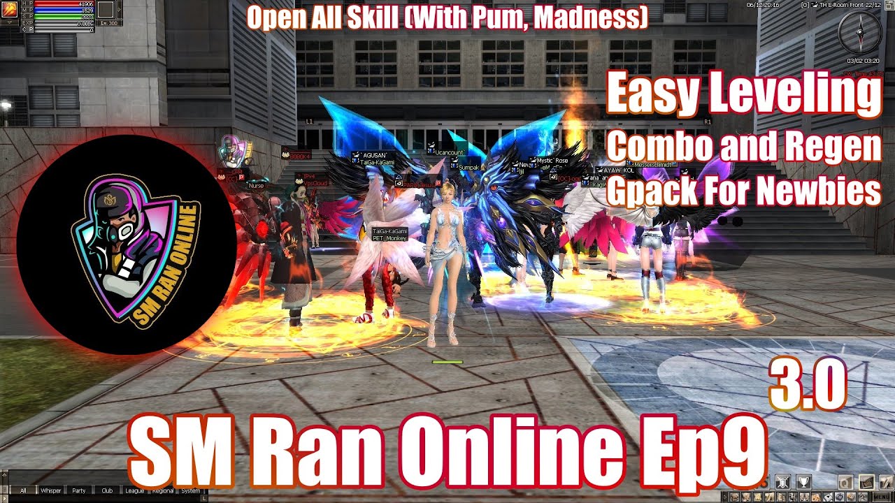 SM RAN ONLINE EP9 3.0 | Part 1 Review | Gpack For Newbies