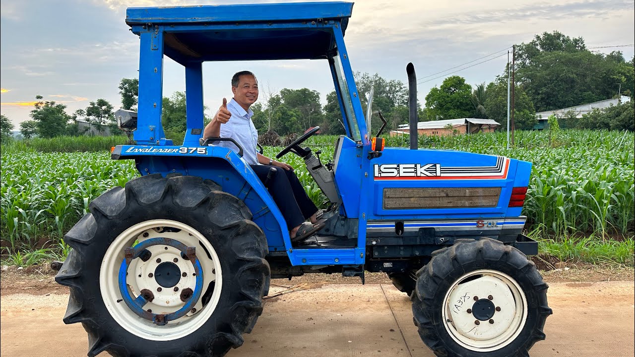 Iseki TA375 Vận Hành Êm Ái, Báo Giá trong video. Nông Cơ Bảy Ghì LH 0918.152.958