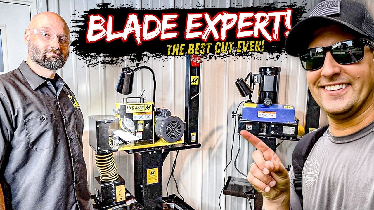 Mastering Lawn Mower Blade Sharpening w/ Magna-Matic!