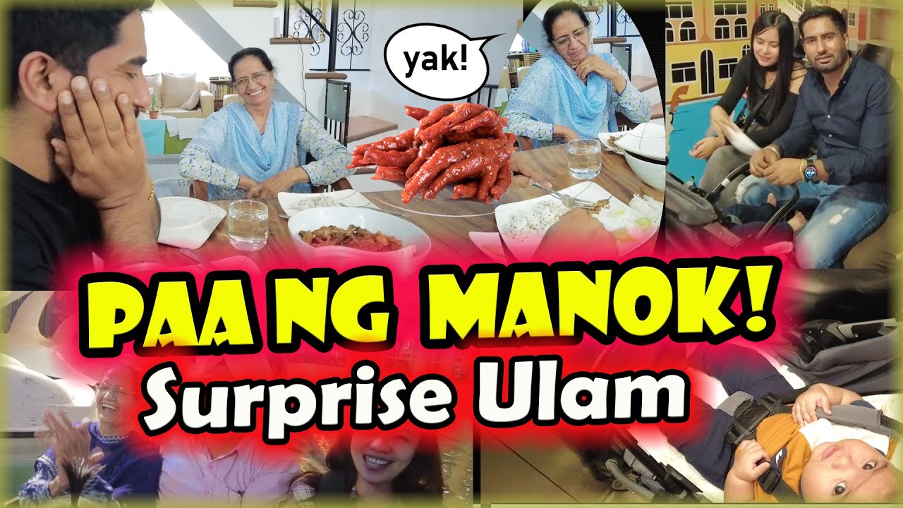 Nagulat ang Byenan sa Ulam Namin dito sa Pinas! 😂