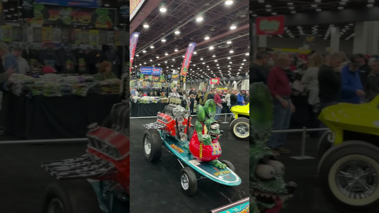 Ed &ldquo;Big Daddy &ldquo; Roth Rat Fink #shorts #carshow #customs