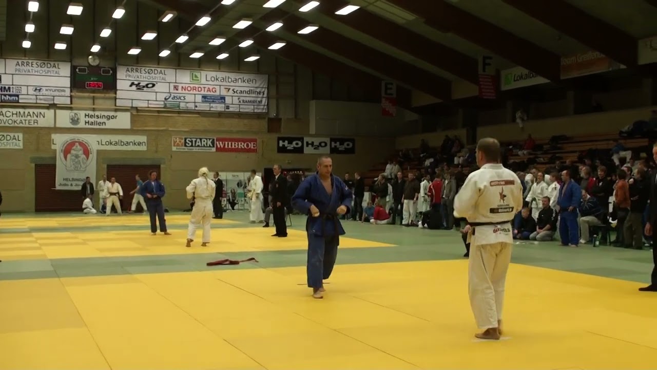 Judo highlights - Danish Championships 2009 - Roland Vogt vs. Henrik Rosenberg
