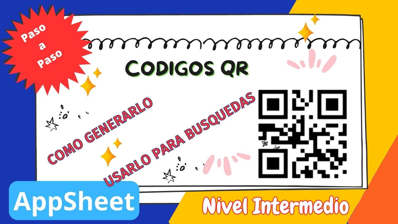 AppSheet 51 -  Generar Códigos QR - DESDE CERO !!!