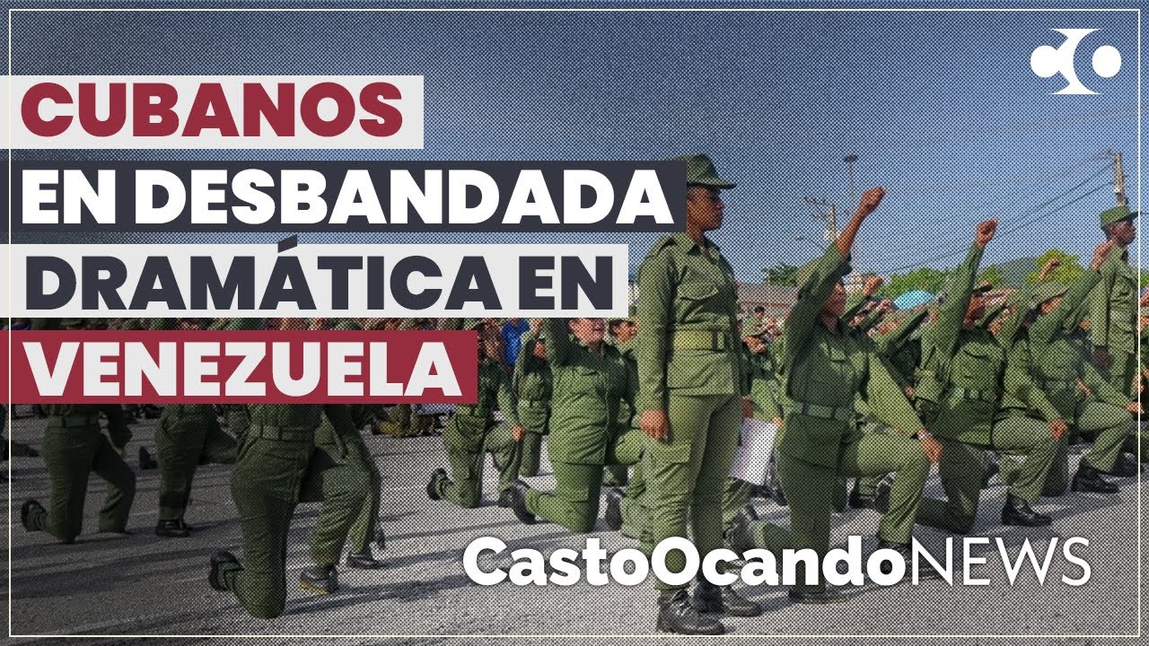 CUBANOS en desbandada DRAM&Aacute;TICA en Venezuela
