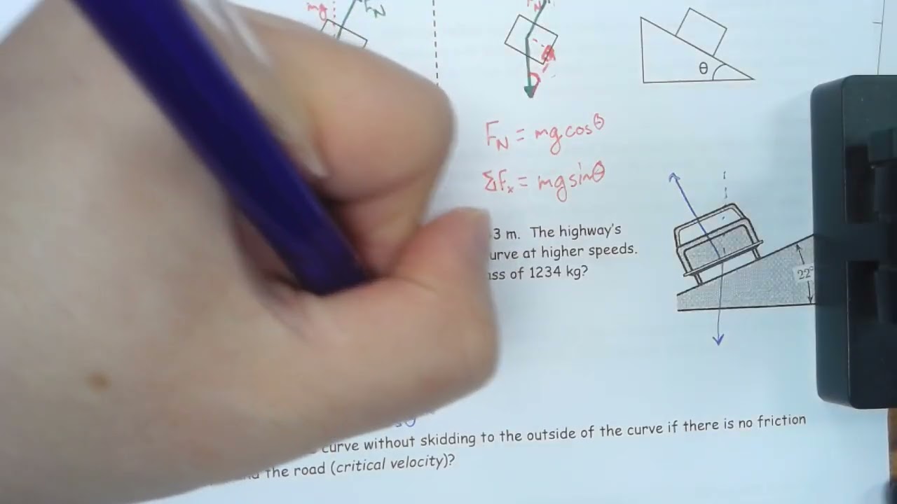 U7-2 Circular Motion - Banked Curves