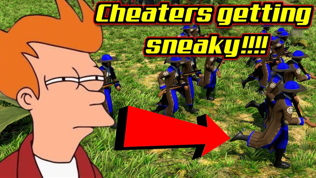 New cheater uses speed hack on ladder!!! AOE3
