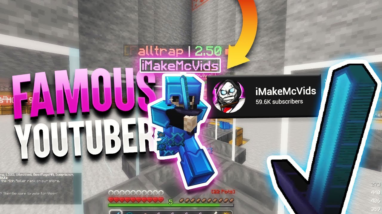 we made iMakeMCVids raidable in under one minute... | Minecraft HCF