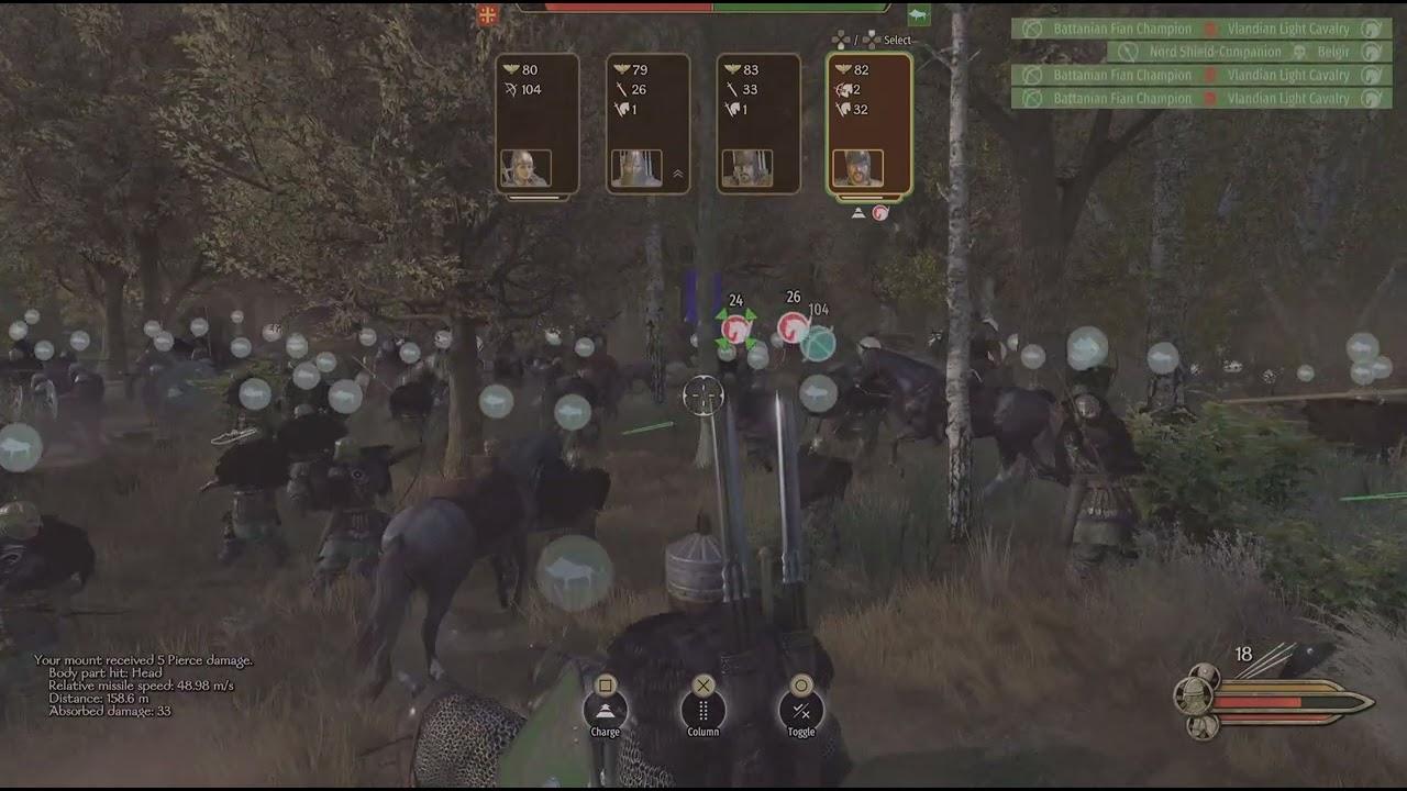 Mount & Blade II: Bannerlord_Weak Vlandian Army