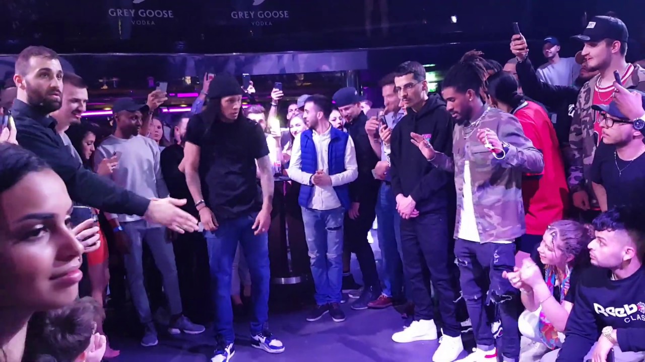 Les Twins Vienna club Schwartzenberg april 2019 In the middle of the crowd 1