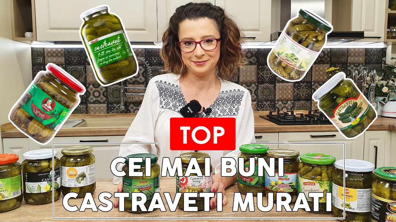 TU ȘTII CE MĂNÂNCI? - Cei mai buni CASTRAVETI MURATI din SUPERMARKET - Food Test
