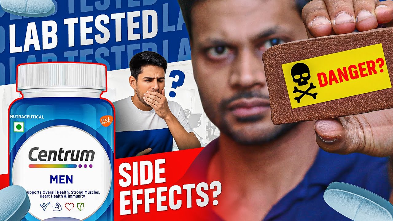 CENTRUM MULTIVITAMIN LAB TEST REPORT || TOXIC ? #review #health #fitness