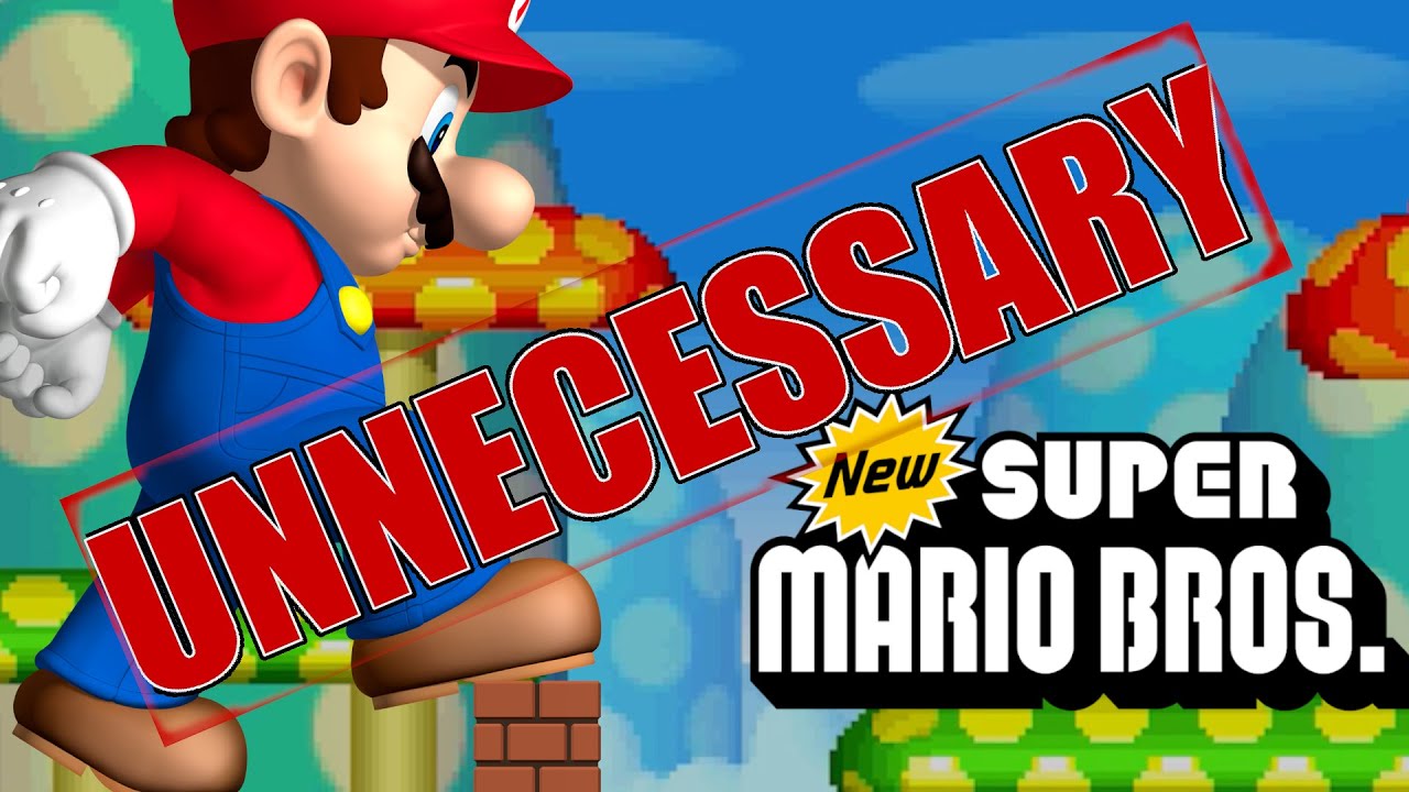 Самый ненужный уровень в New Super Mario Bros (DS)