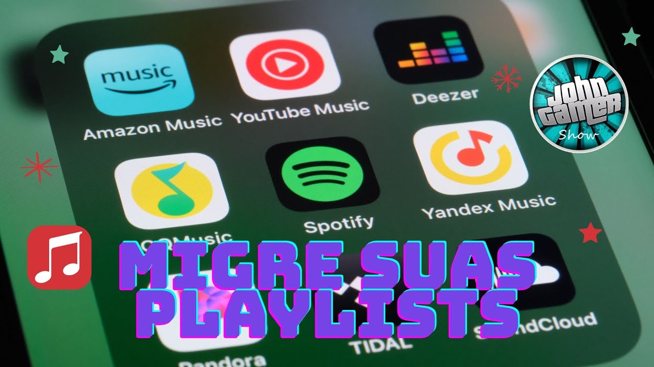 Como MIGRAR PLAYLISTS entre Spotify, Apple Music, Tidal, Amazon Music e Outros!