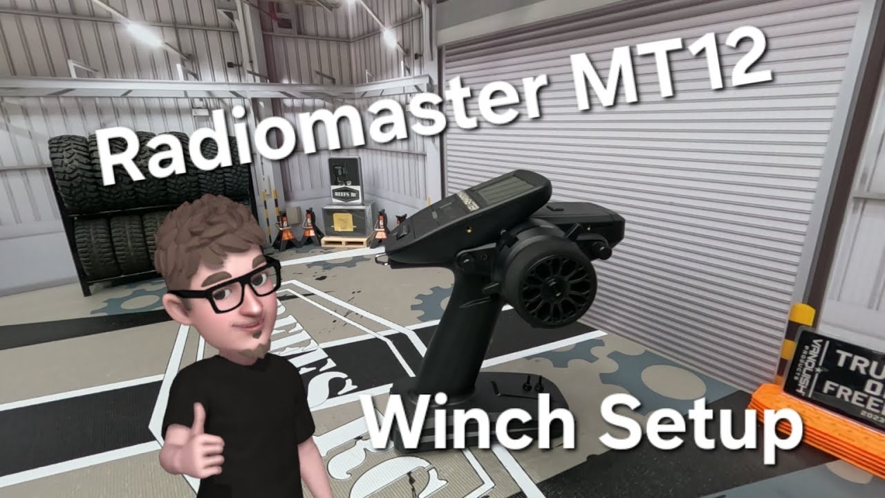 Radiomaster MT12 Winch Setup Programming #rc #trending #radiomaster #howto  #radiocontrolled