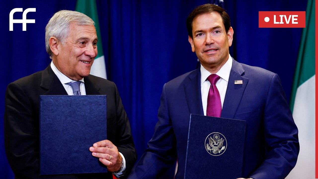LIVE: Marco Rubio and Tajani Sign Critical Minerals MOU in New York | AC15