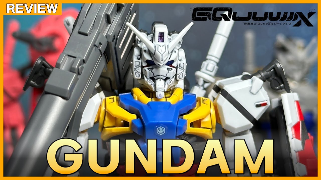 [REVIEW] 붉은 건담과는 다르다?!! GQuuuuuuX(지쿠악스) HG 1/144 하얀 건담 상세 조립 리뷰