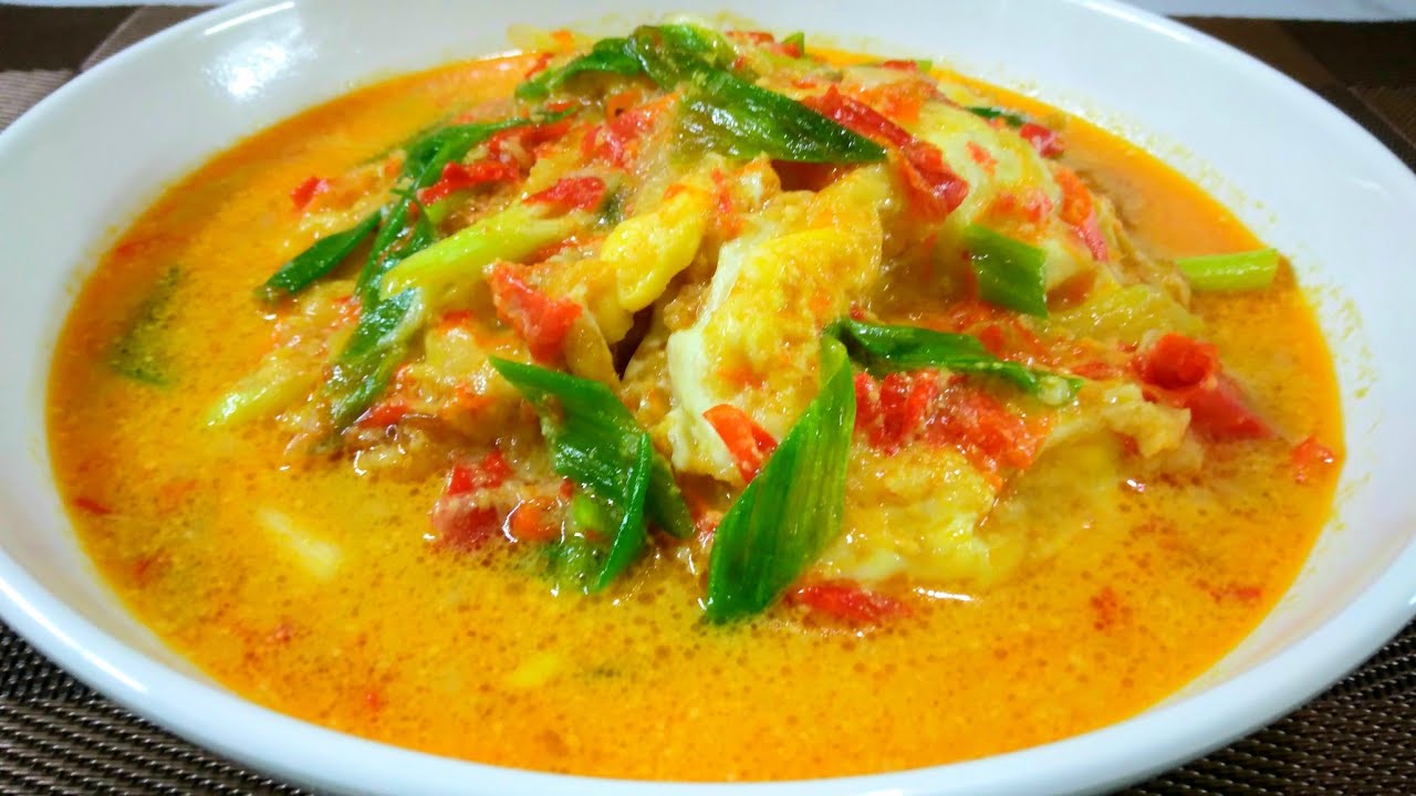 Telur Ceplok Santan Pedas || kreasi masak telur ceplok yang enak dan bikin nagih