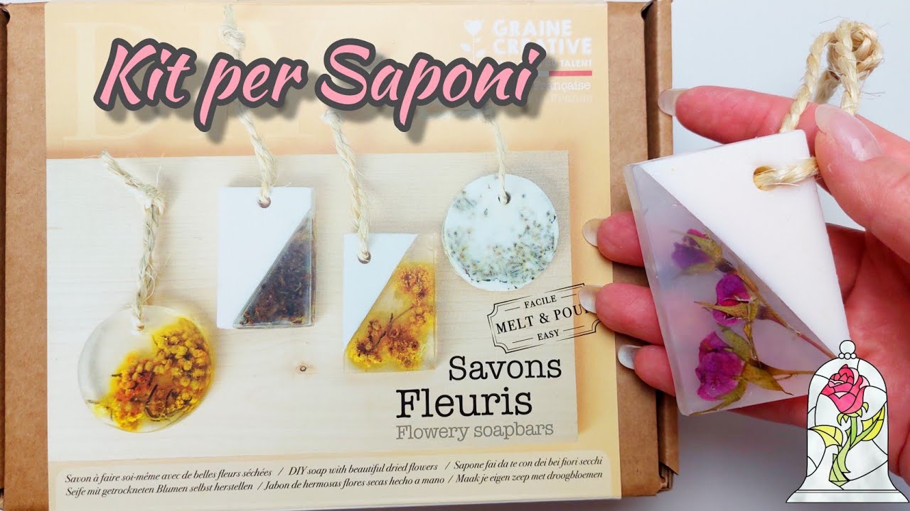 Kit saponi con fiori secchi