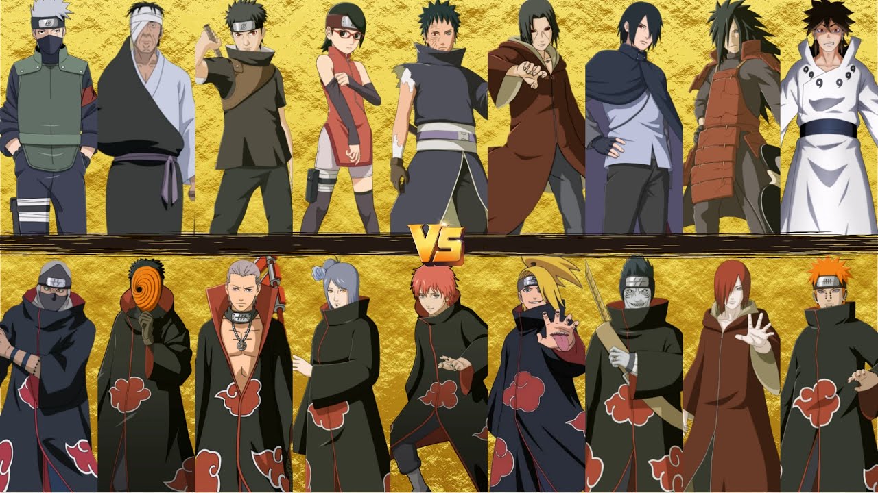 3th 【Sharingan Team VS Akatsuki Team Marathon battle】 NARUTO X BORUTO Ultimate Ninja STORM