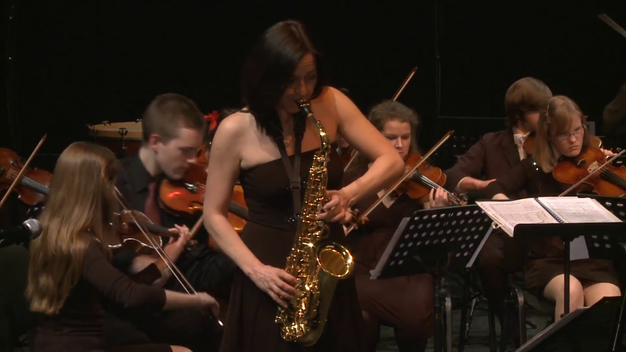 Jerzy Derfel - Sonata for Alto Saxophone and String Quintet, Allegro ma non tanto