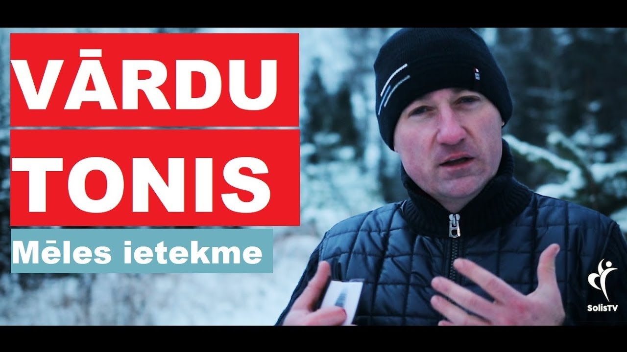 IEDVESMA. #1323 Vārdu tonis.