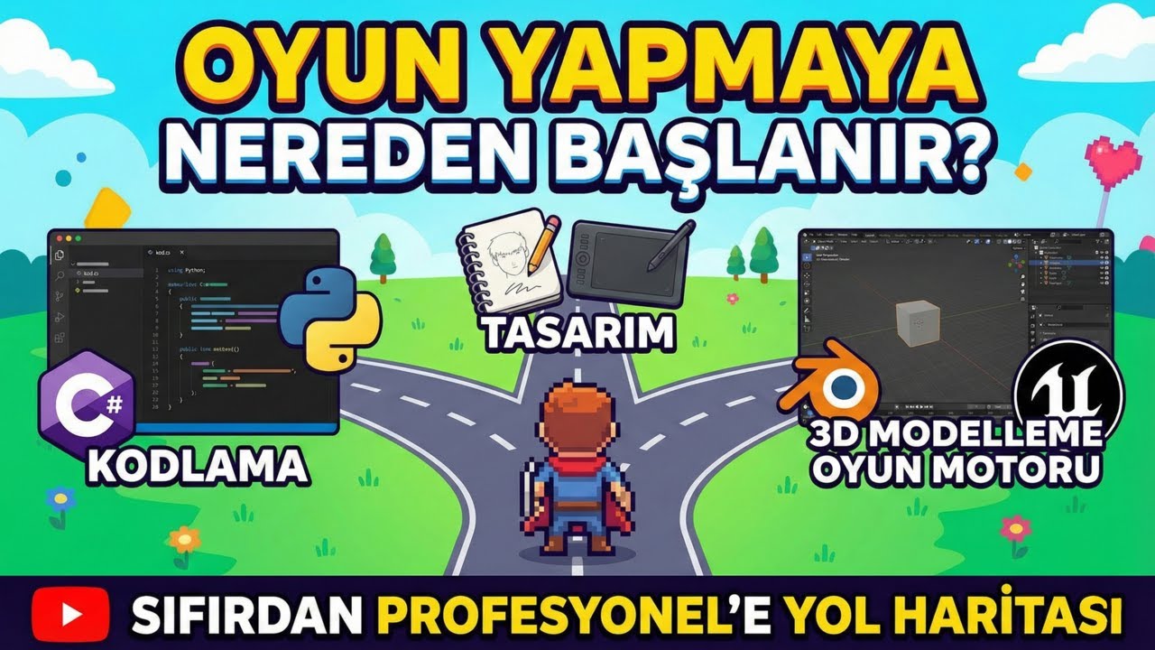 Oyun Yapmaya Nereden Başlanır?