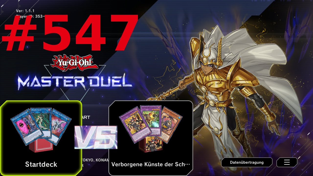 Startdeck vs. Verborgene Künste der Schatten | Let's Play Yu-Gi-Oh! Master Duel #547